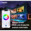 XENON Smart X7021 viedā LED RGB spuldze, 9 W, Wi-Fi, Bluetooth, balta