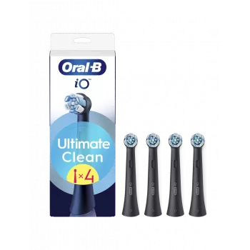 Oral-B iO rezerves uzgalis UltimateClean Black 4