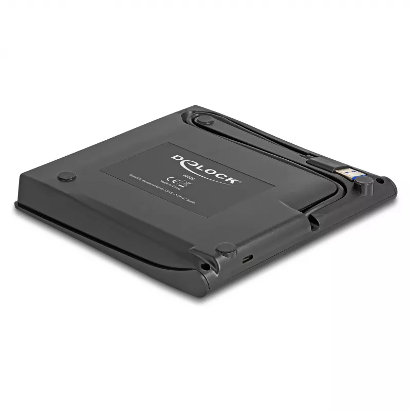 Cietā diska korpuss DeLOCK 42636 Melns 5,25 collas Micro SATA 5 Gbit/s