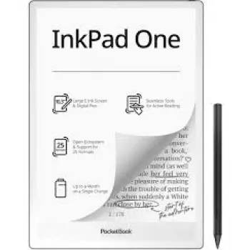 Pocketbook InkPad One DACH-Version - Matte Melns - E-Book-Reader - 32 GB
