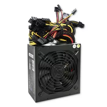 Barošanas bloks QOLTEC Gaming Miner 1600W Gold, 1600 W, ATX, zelta efektivitāte