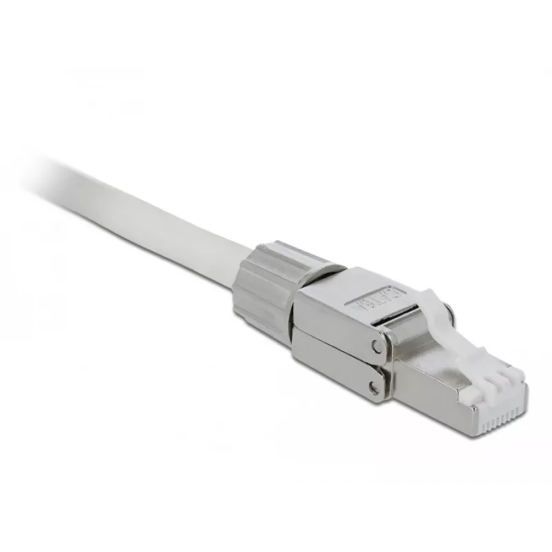Vadu savienotājs DeLOCK 86477 RJ-45 Pelēks