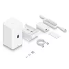 Ubiquiti UNAS-2-W Unifi Nas 2X 3.5 HDD nodalījumi, 2.5GBE, USB-C, POE++ adapteris