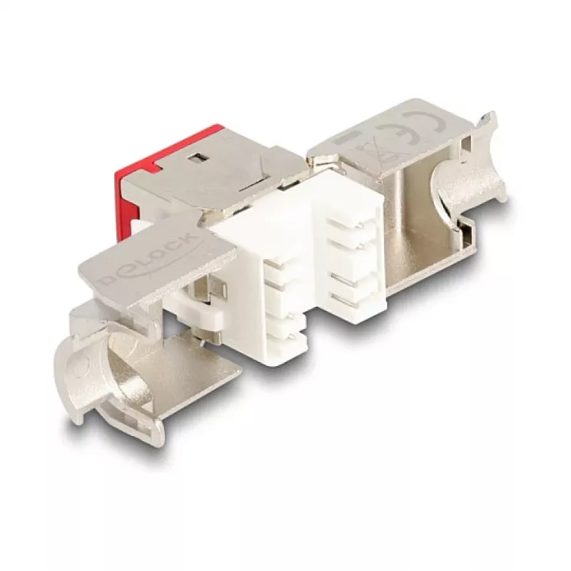 DeLOCK keystone modulis 88115 Plakans Sarkans RJ-45 10 gab.