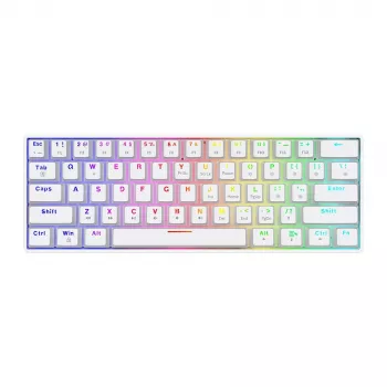 Mehāniskā tastatūra Whiteout X2, Blue Outemu, Hot Swap Savio Savgk-white