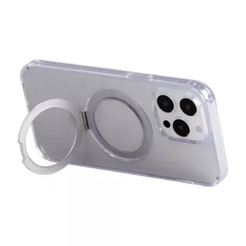 Aizsargājošs magnētiskais telefona vāciņš Joyroom JR-BP004 iPhone 15, caurspīdīgs, plāns, iebūvēti magnēti