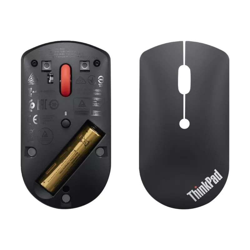 Lenovo 4Y50X88823 pele Biroja Piemērota abām rokām Bluetooth Optiskā 2400 DPI