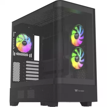 PC korpuss Thermaltake View 290 TG ARGB Midi Tower Melns