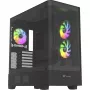 PC korpuss Thermaltake View 290 TG ARGB Midi Tower Melns