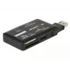 DeLOCK SuperSpeed USB karšu lasītājs CF SD Micro SD MS M2 xD 5 Gbps