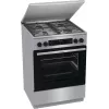 Gorenje GKS6C71XF brīvi stāvoša plīts ar cepeškrāsni sudraba krāsā