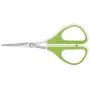 Šķēres WEDO 975 411 universālas taisna griezuma vienas 114 mm, zaļas/baltas