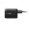 USB-C dubultlādētājs Belkin ENA007KQBK 65 W — Divu USB-C PD uzlāde klēpjdatoriem un mobilajām ierīcēm