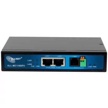 Router ALLNET ALL-MC116SPV-VDSL2 No Wi-Fi IEEE 802.3ab