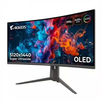 Monitors LC-Power LC-M49QCO 49 collu izliekts VA displejs 2560x1440, energoefektivitātes klase F