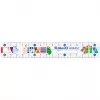 Lineāls Pelikan 811224 150 mm plastmasa daudzkrāsains