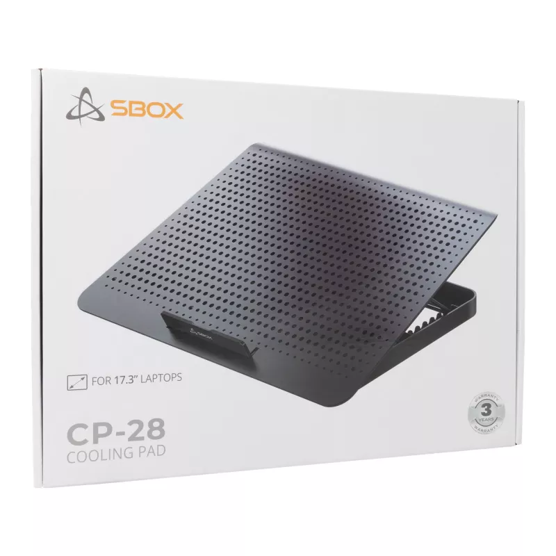 Sbox CP-28 Dzesēšanas paliktnis 17.3 collu klēpjdatoriem