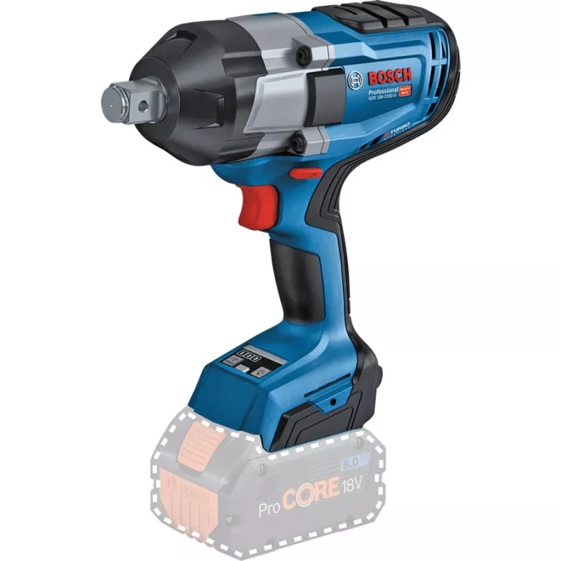 Bosch GDS 18V-1050 H 1750 RPM Melna, Zila, Sarkana