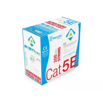 Alantec KIU5STR305 tīkla kabelis Pelēks 305 m Cat5e U/UTP (UTP)