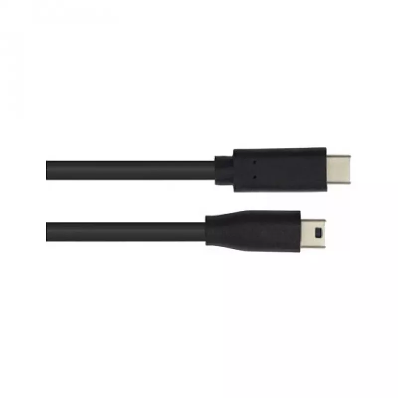Good Connections USB2.0 kabelis C-Mini B5pol. melns 5m
