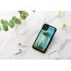 Viedtālruņa maciņš iKins iPhone 11 — Melns Camille dizains, aizsargapvalks