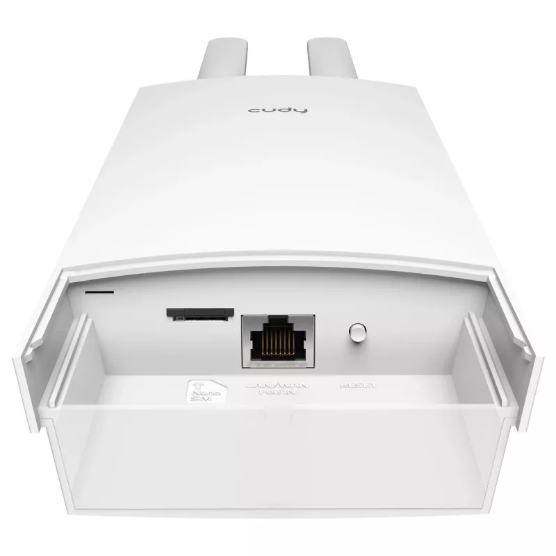 Cudy LT500 bezvadu maršrutētājs Fast Ethernet divjoslu (2.4 GHz / 5 GHz) 4G balts