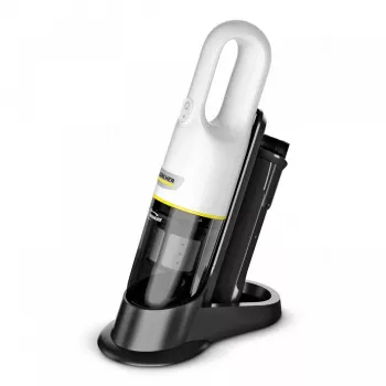 Rokas putekļsūcējs Karcher CVH 3 Plus — bezvada, 7.2 V Li‑Ion, 20 min darbības laiks, HEPA filtrs, bez maisiņa, 1.6 kg