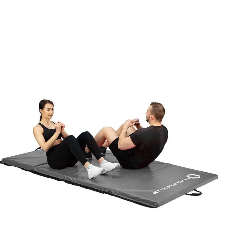 HMS Fitness MGS01 Universāls vingrošanas paklājiņš Pelēks