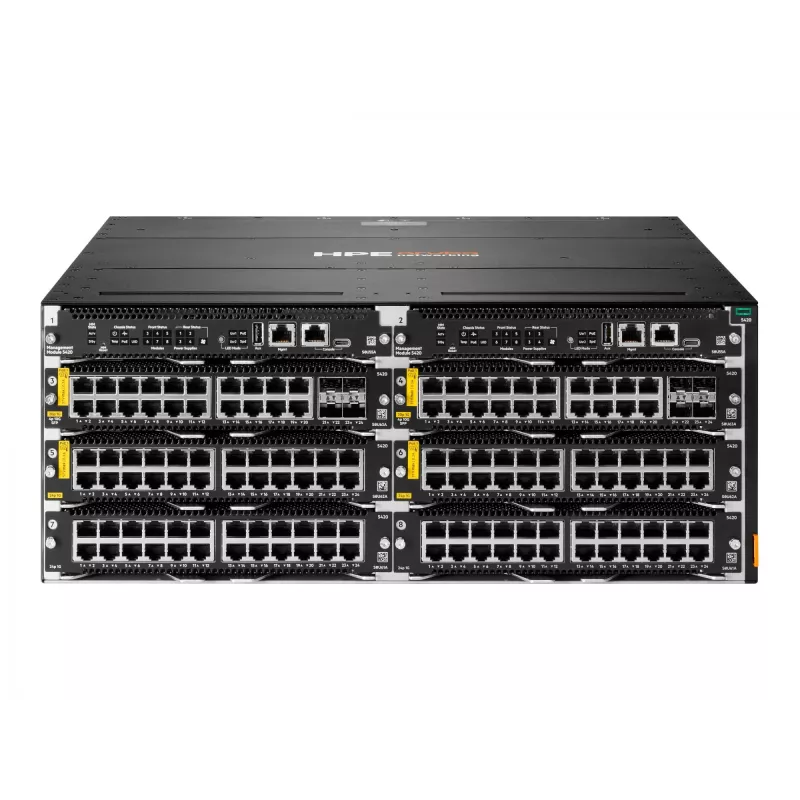 HPE Aruba Networking CX 5420 24p 10M/100M/1G Class4 PoE modulis - slēdzis - L3 - pārvaldāms - 24 x 10/100/1000 (PoE Class 4) (S0U62A)