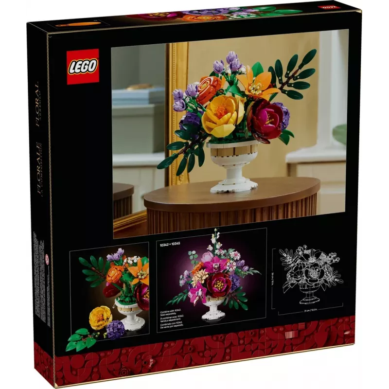 LEGO® Botanicals 10345 - Ziedu kompozīcija