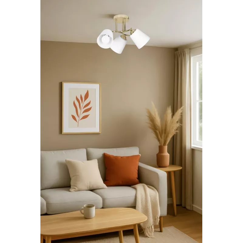 Activejet AJE-EMILY 3P GOLD E27 piekarināmā lampa 3x40W