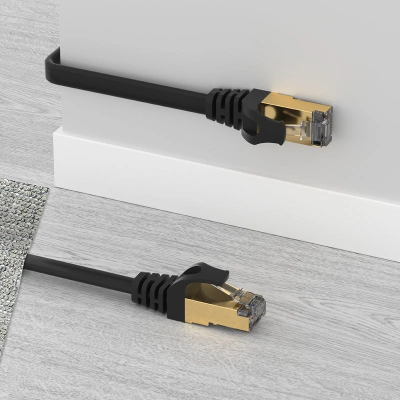 Tīkla kabelis UNITEK C1897BK-20M RJ-45 Cat7 20m Melns