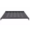 Rack plaukts Extralink FIXED SHELF FOR 800MM DEPTH CABINET 19 collas 500MMX1U MELNS