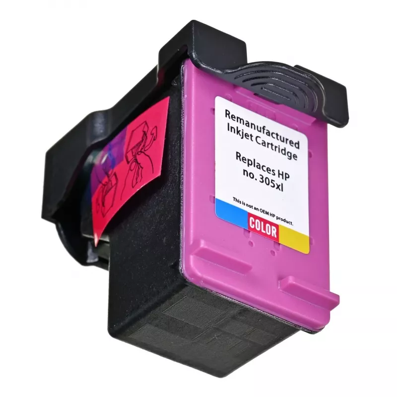 Krāsu tintes printera kasetne Superbulk HP 305XL (3YM63AE) 17 ml, saderīga ar HP DeskJet 2820e