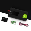 Invertera strāvas adapteris zaļa Cell INV25, 1500 W, 12 V līdzstrāva uz 230 V maiņstrāvu, 50 Hz, 1× USB, melns