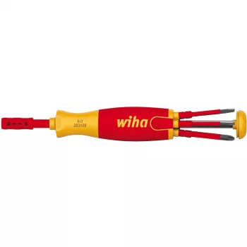 Skrūvgriezis Wiha LiftUp 41158 ar integrētu uzgaļu magazīnu, modelis SB283109022
