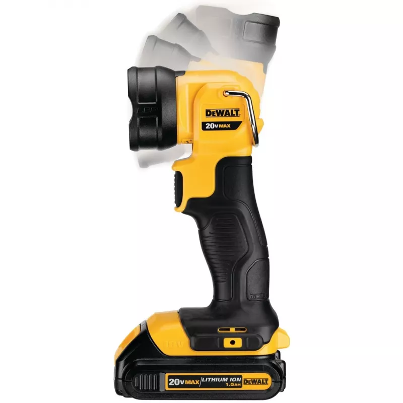 Dewalt 18V XR Li-Ion bezvada LED grozāmais lukturis — korpuss bez akumulatora