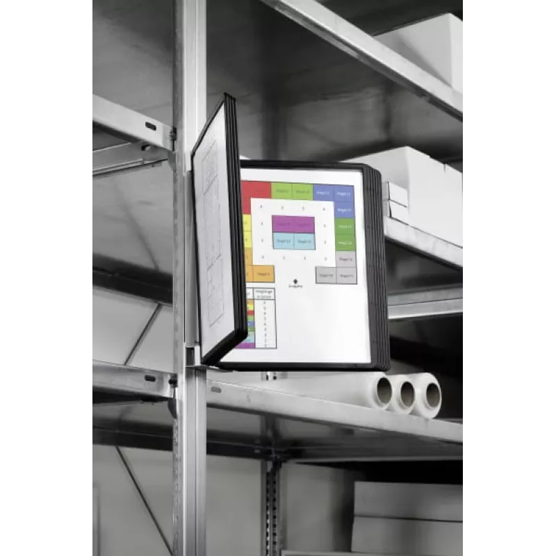 Dokumentu ekspozīcijas karuselis Pie sienas A4 formāts Durable VARIO