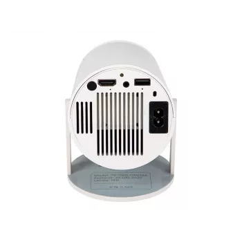 Projektors HY300 Pro LED ar WiFi, tālvadības pulti, Android TV, 130 collas, 4K Full HD