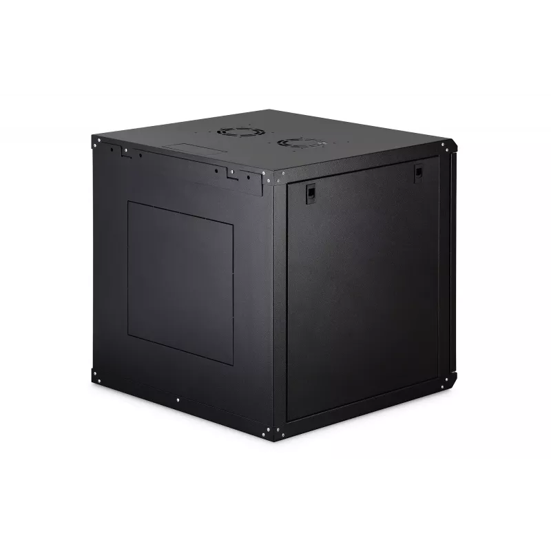 Pie sienas stiprināms tīkla korpuss DIGITUS Dynamic-N DN-37111 — 12U, 600x600 mm, IP20, atslēgas slēdzene