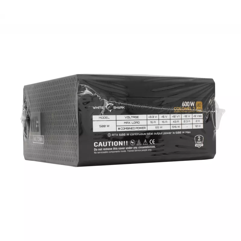 Barošanas bloks White Shark GPSU-B600S Colonel-2 600W