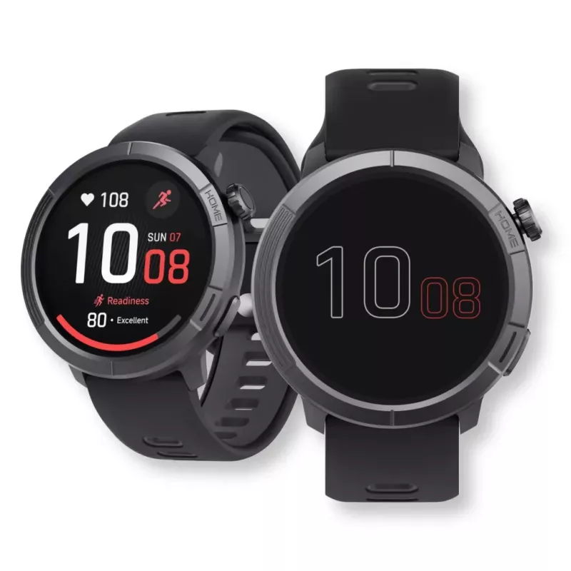Stelio rokas pulkstenis STSWA102BT Activ Pro GPS 46 mm melns titāna korpuss