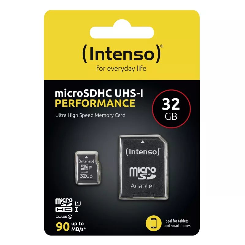 Atmiņas karte Intenso 32GB MicroSD UHS-I Class 10 3424480