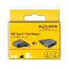 Karšu lasītājs DeLOCK 64117 USB 3.2 Gen 1 Type-C Pelēks