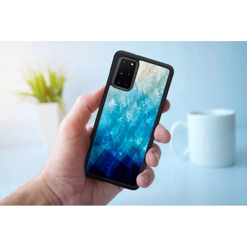 iKins aizsargapvalks Samsung Galaxy S20+ — zili ezera melns