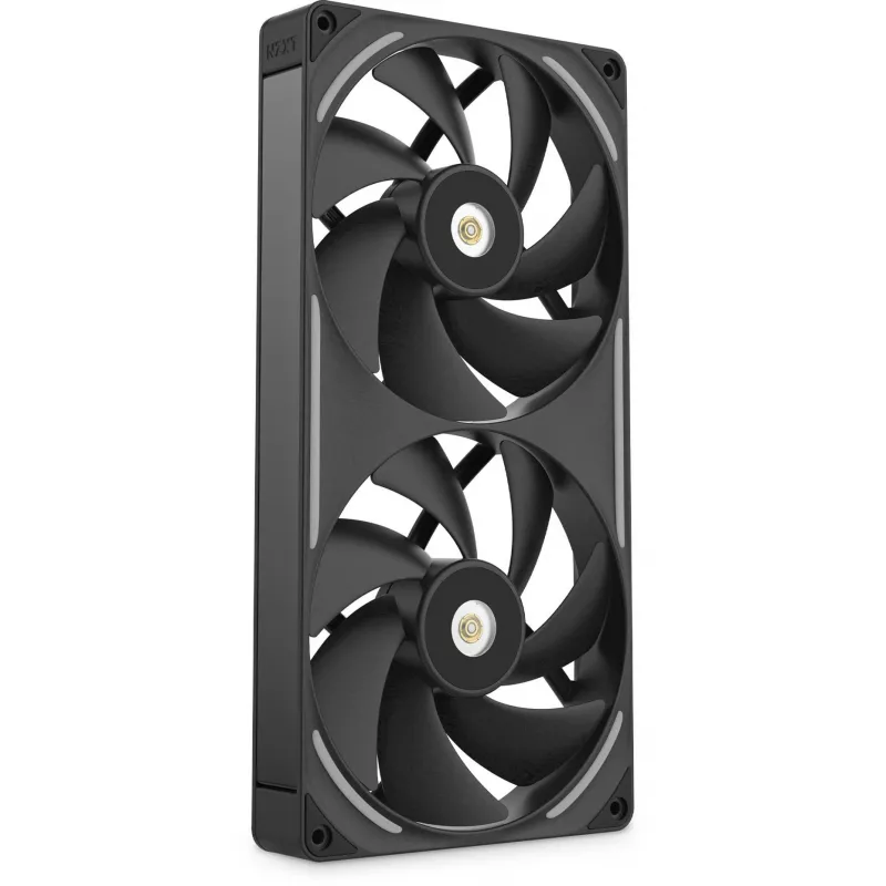 Datordzeses ventilators NZXT F280X 140 mm melns, 1 gab., 280 × 140 × 30 mm