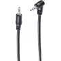 Audio kabelis ShiverPeaks BS30817 1,5 m 3,5 mm vīriešu uz vīriešu melns