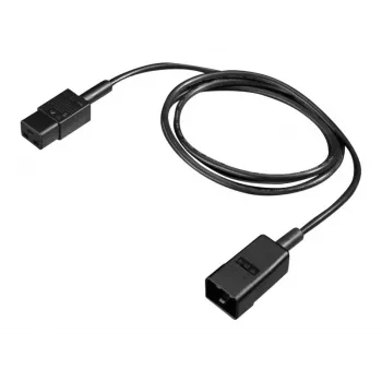 Rittal DK 7200.217 Melns 1.8 m C20 savienotājs C19 savienotājs