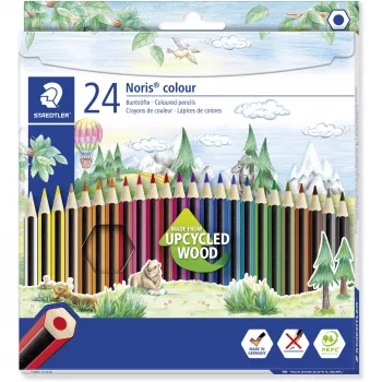 Krāsainie zīmuļi Staedtler Noris colour 185 Daudzkrāsains 24 gab.
