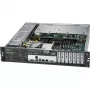 Super Micro Supermicro SC823M TQC-R802LPB - plaukta - montējams plauktā - 2U - uzlabots, paplašināts ATX - SATA/SAS - karstās nomaiņas 800 W - melns (CSE-823MTQC-R802LPB)